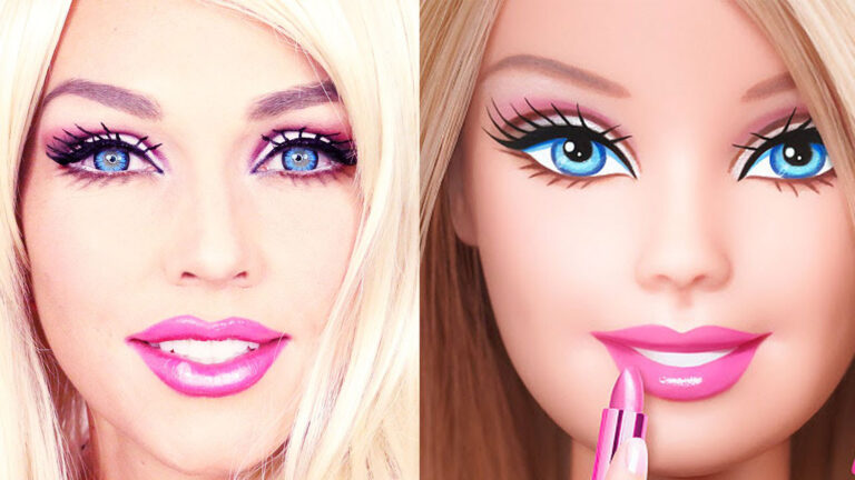 Aprende cómo hacer el maquillaje perfecto para lucir como una Barbie humana
