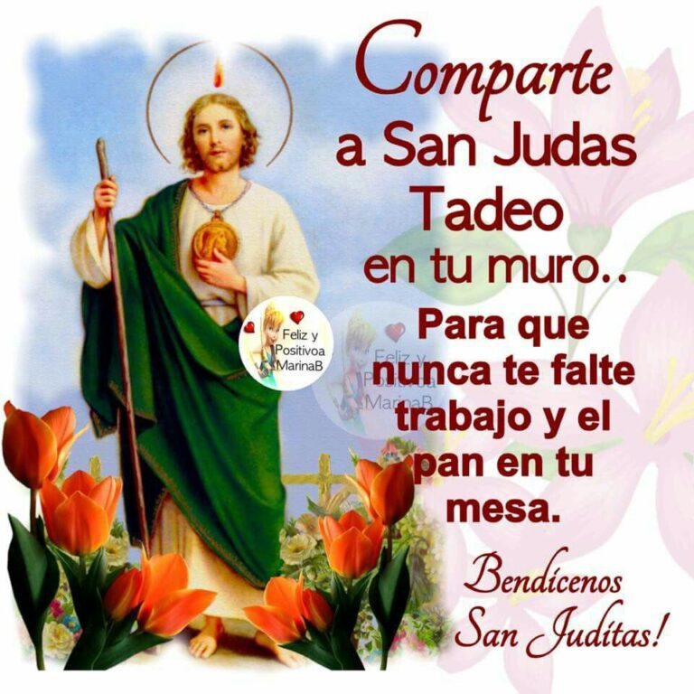 Oración poderosa a San Judas Tadeo para proteger y bendecir a tu familia